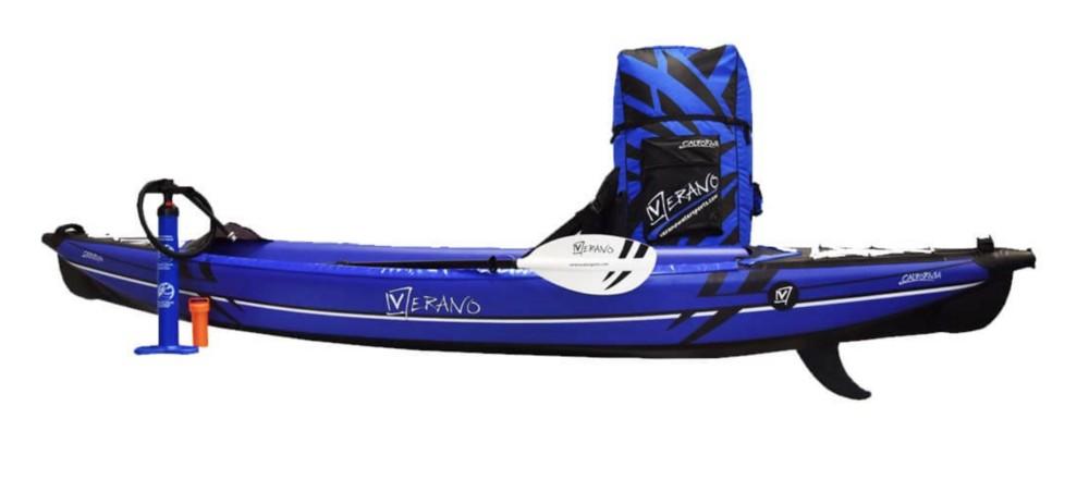 Verano kajak, Watersport en Boten, Kajaks, Ophalen, Opblaasbaar, Gebruikt, 1-persoons