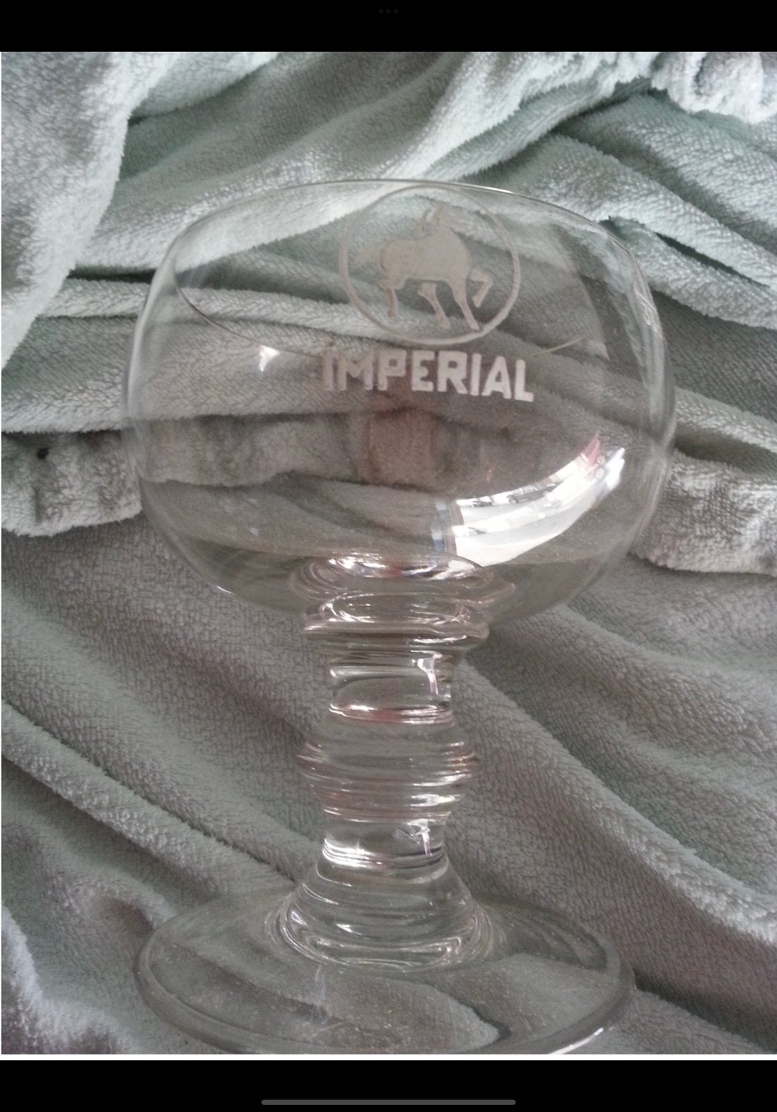 Smash/ Imperial bierglas, Ophalen, Zo goed als nieuw, Glas of Glazen