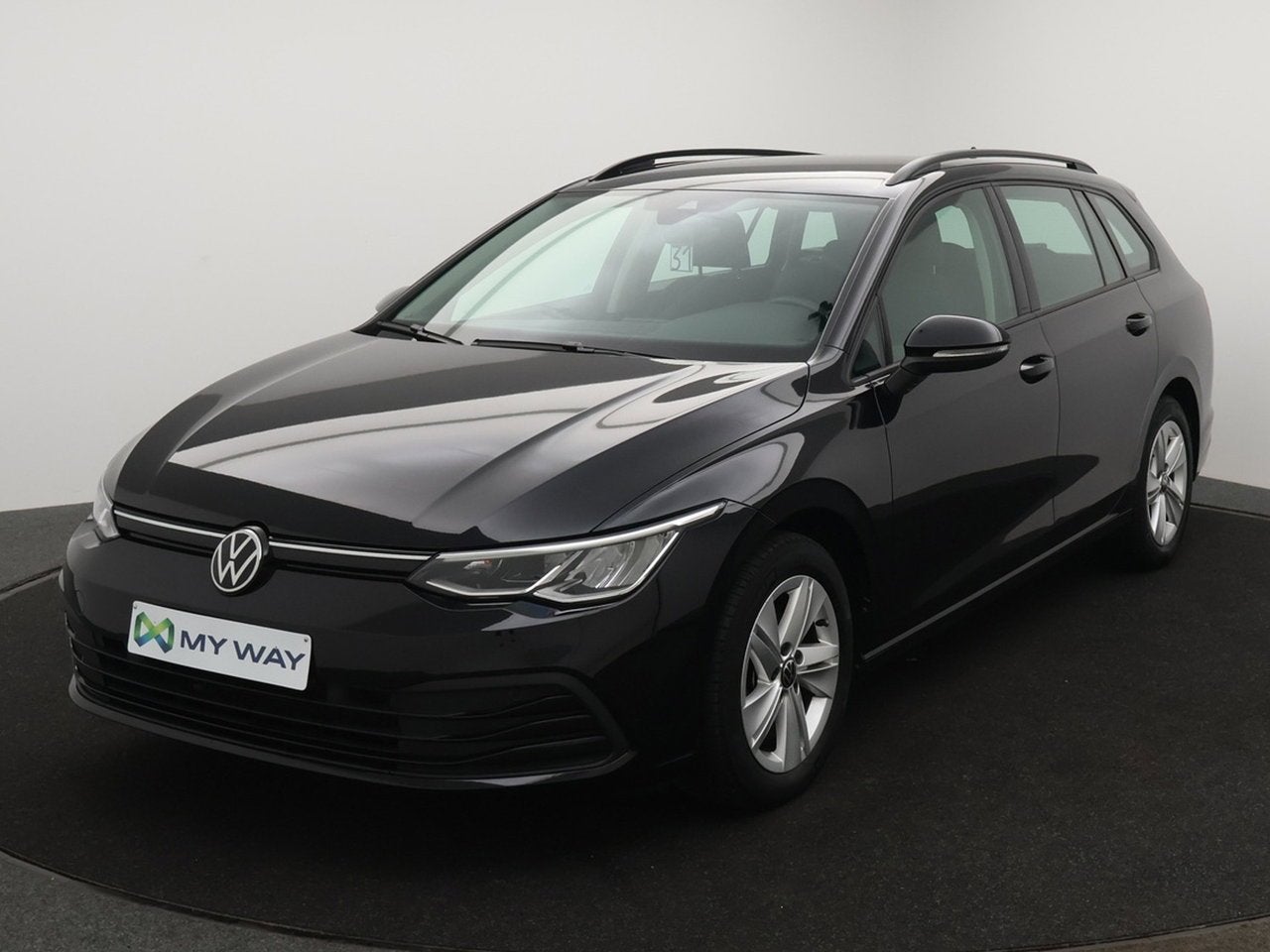 Volkswagen Golf VIII SW Golf Variant Life 1.0eTSI 110PK *AUT, Auto's, Zwart, Break, 122 g/km, Automaat
