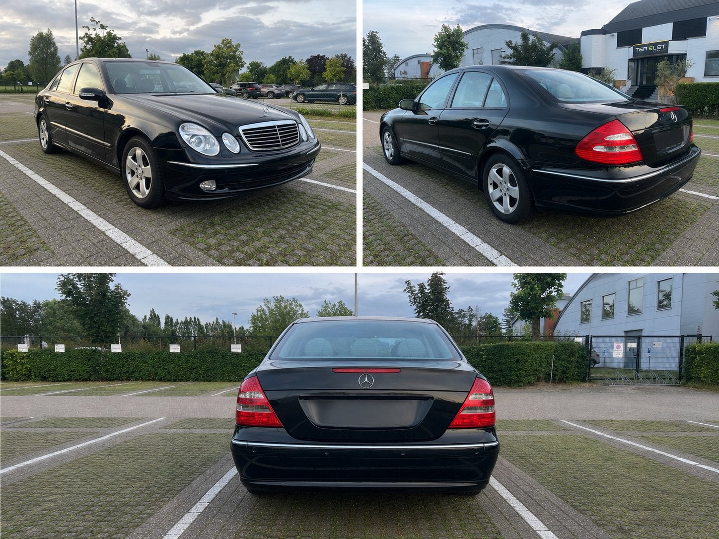 Mercedes E 200 kompressor w211 automaat Avandgarde, Auto's, Automaat, 4 deurs, 4 cilinders, Grijs
