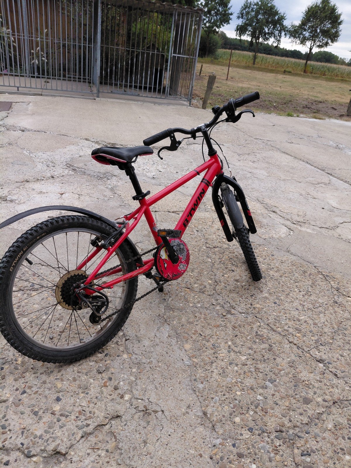 fiets 20inch, Vélos & Vélomoteurs, Vélos | BMX & Freestyle, Enlèvement, Utilisé, 16 à 20 pouces, B,twin