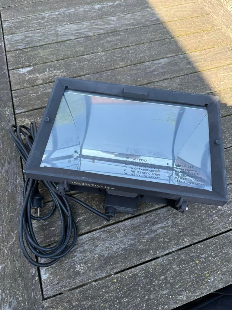 Warmte lamp, Doe-het-zelf en Bouw, Bouwverlichting, Ophalen, Zo goed als nieuw, Lamp