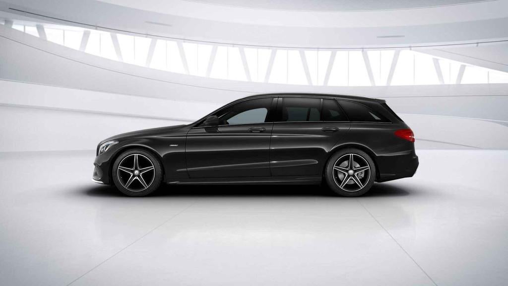 Mercedes-Benz C-klasse Estate C 450 AMG 4MATIC Panoramisch D, Auto's, Mercedes-Benz, Automaat, Automatische klimaatregeling, Stof
