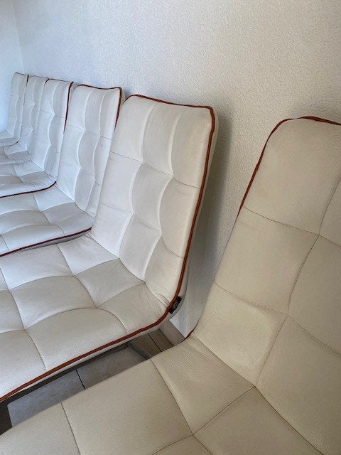 stoelen Henders en Hazel, Ophalen, Wit, Modern-landelijk, Leer