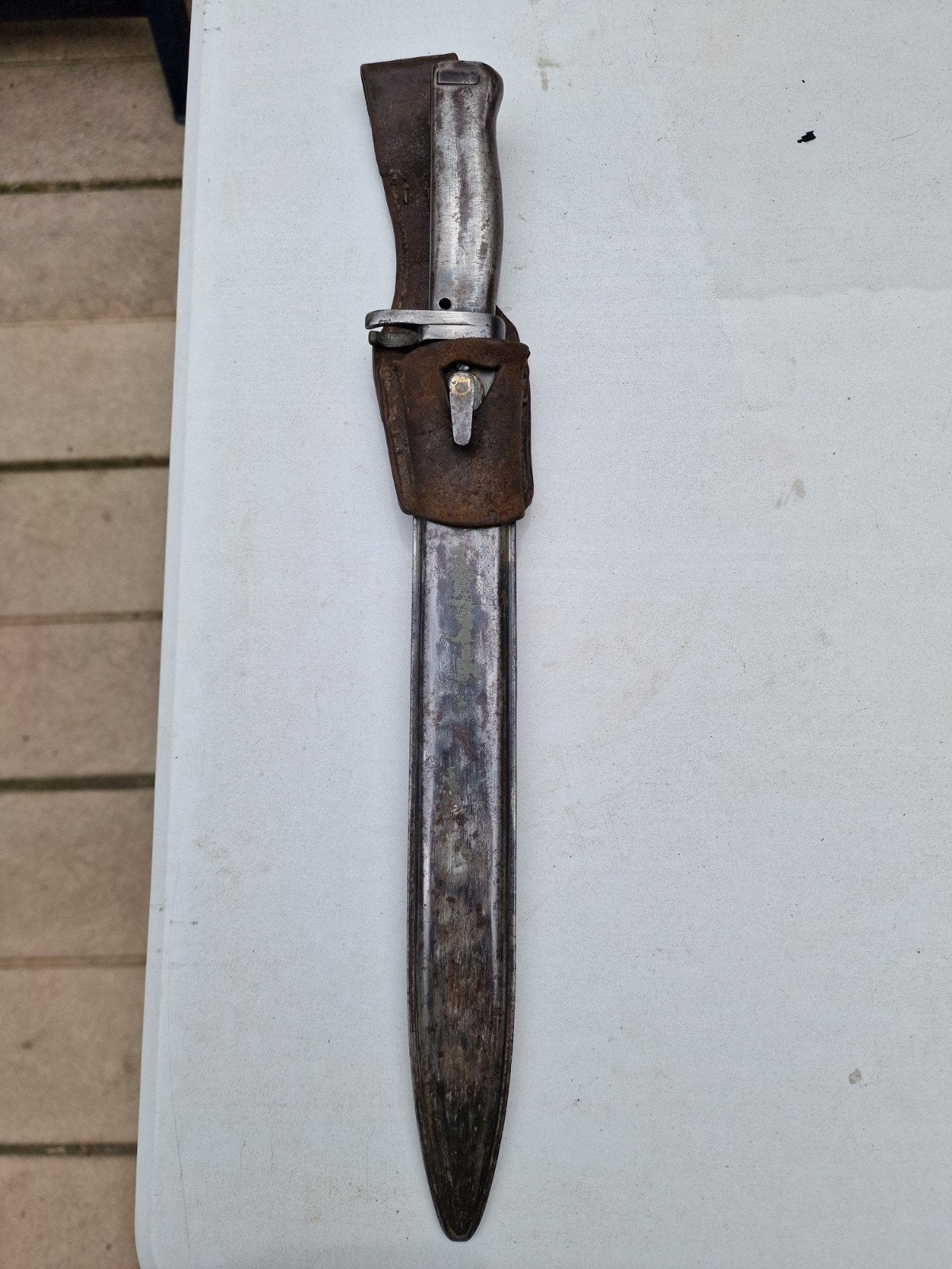 Prachtige Duitse bajonet ww1, Verzamelen, Ophalen of Verzenden