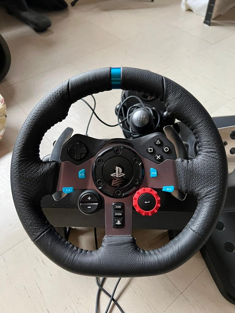 Logitech G29 Driving Force-stuur + shifter, Games en Spelcomputers, Ophalen, Racestuur, Force feedback, Zo goed als nieuw