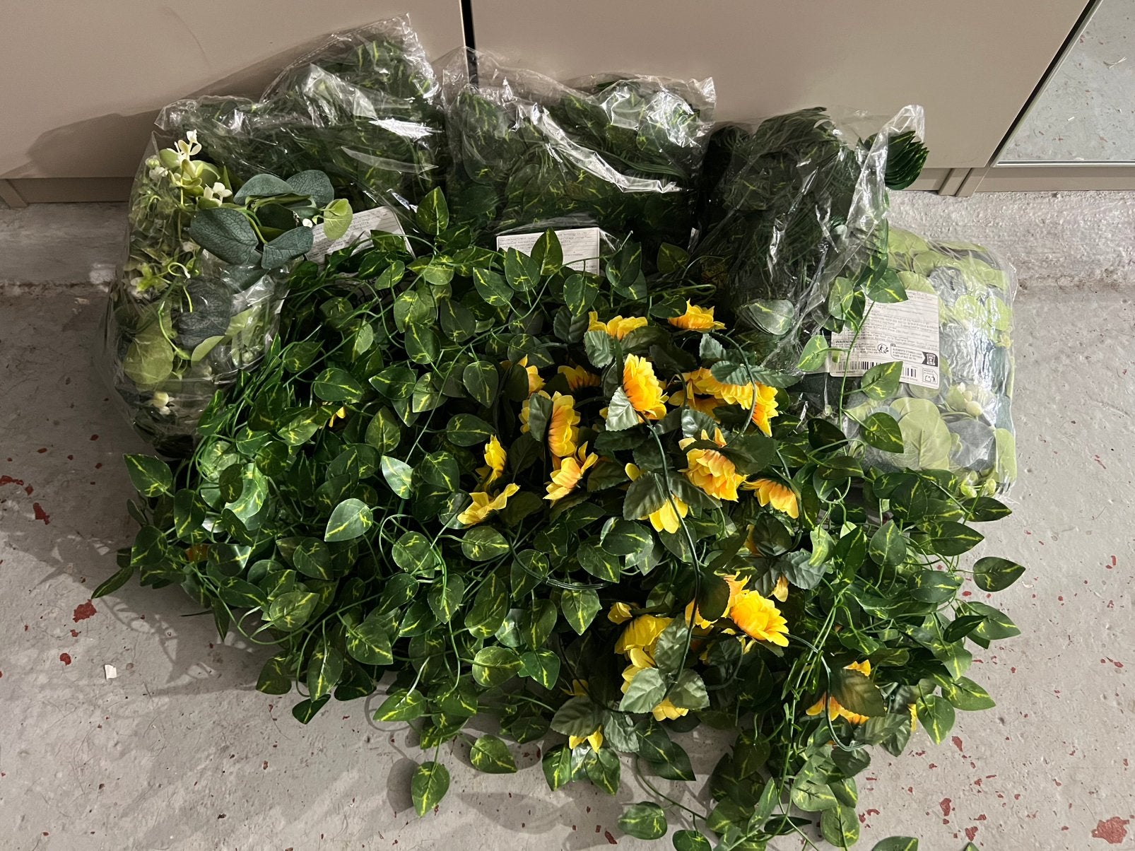 Plantendecoratie, Huis en Inrichting, Woonaccessoires | Kunstplanten en Kunstbloemen, Ophalen, Gebruikt