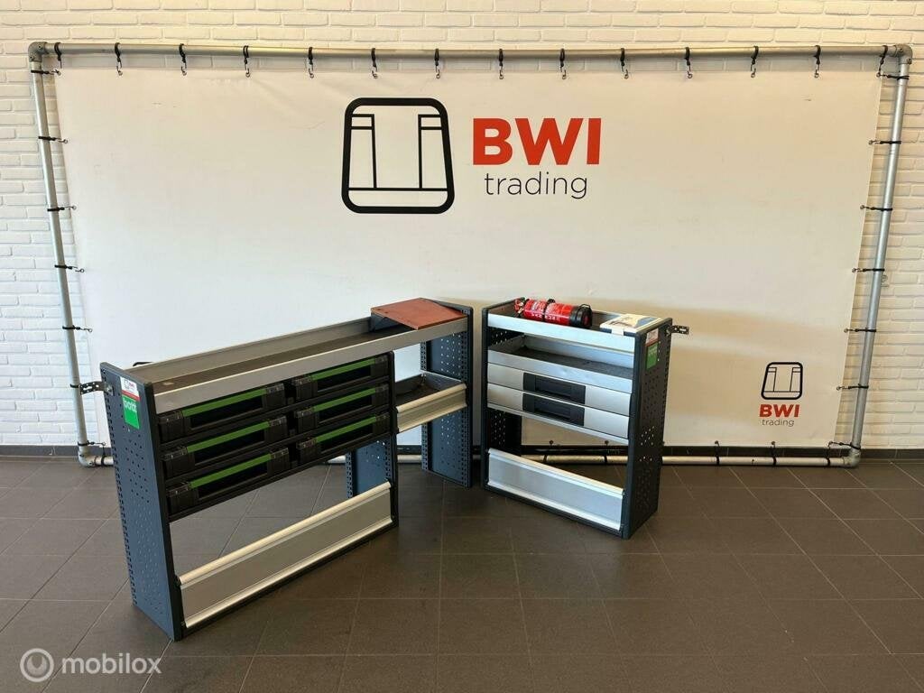 Bott set bedrijfswageninrichting L+R complete inrichting, Auto diversen, Ophalen of Verzenden