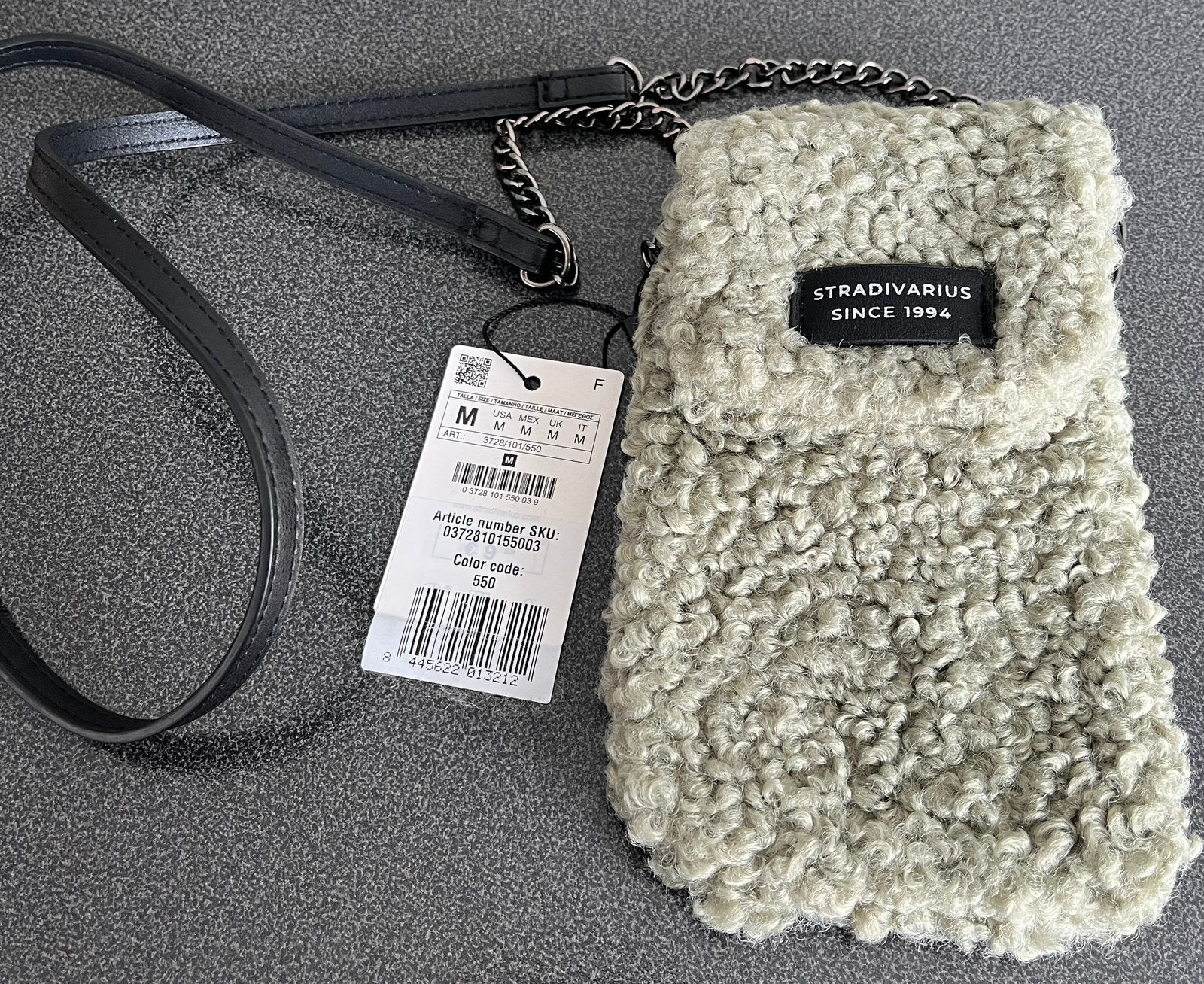 Telefoontasje Stradivarius, Enlèvement, Neuf