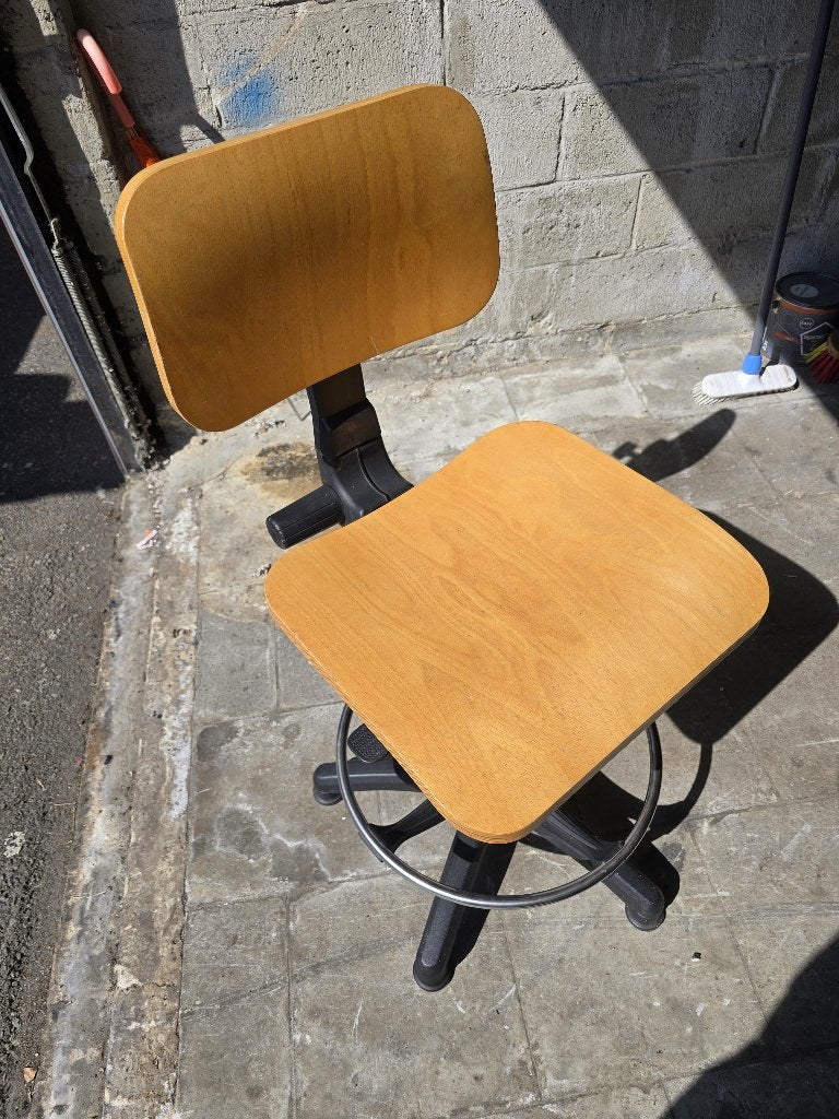 chaise de bureau ancienne, Enlèvement, Utilisé, Autres couleurs, Chaise de bureau