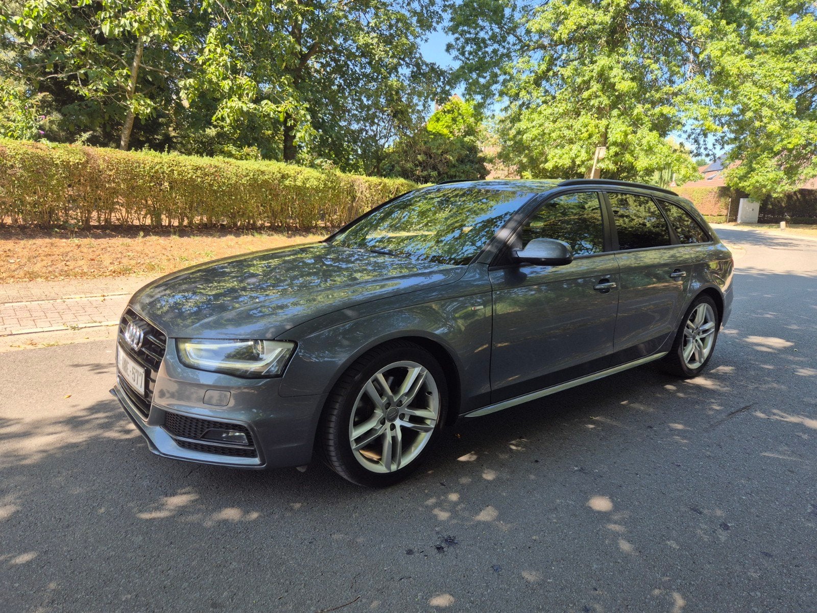 AUDI A4 | 2.0 TDI | S-LINE | EURO 6 | OPTION COMPLÈTE, Autos, Alarme, Boîte manuelle, Noir, 5 portes