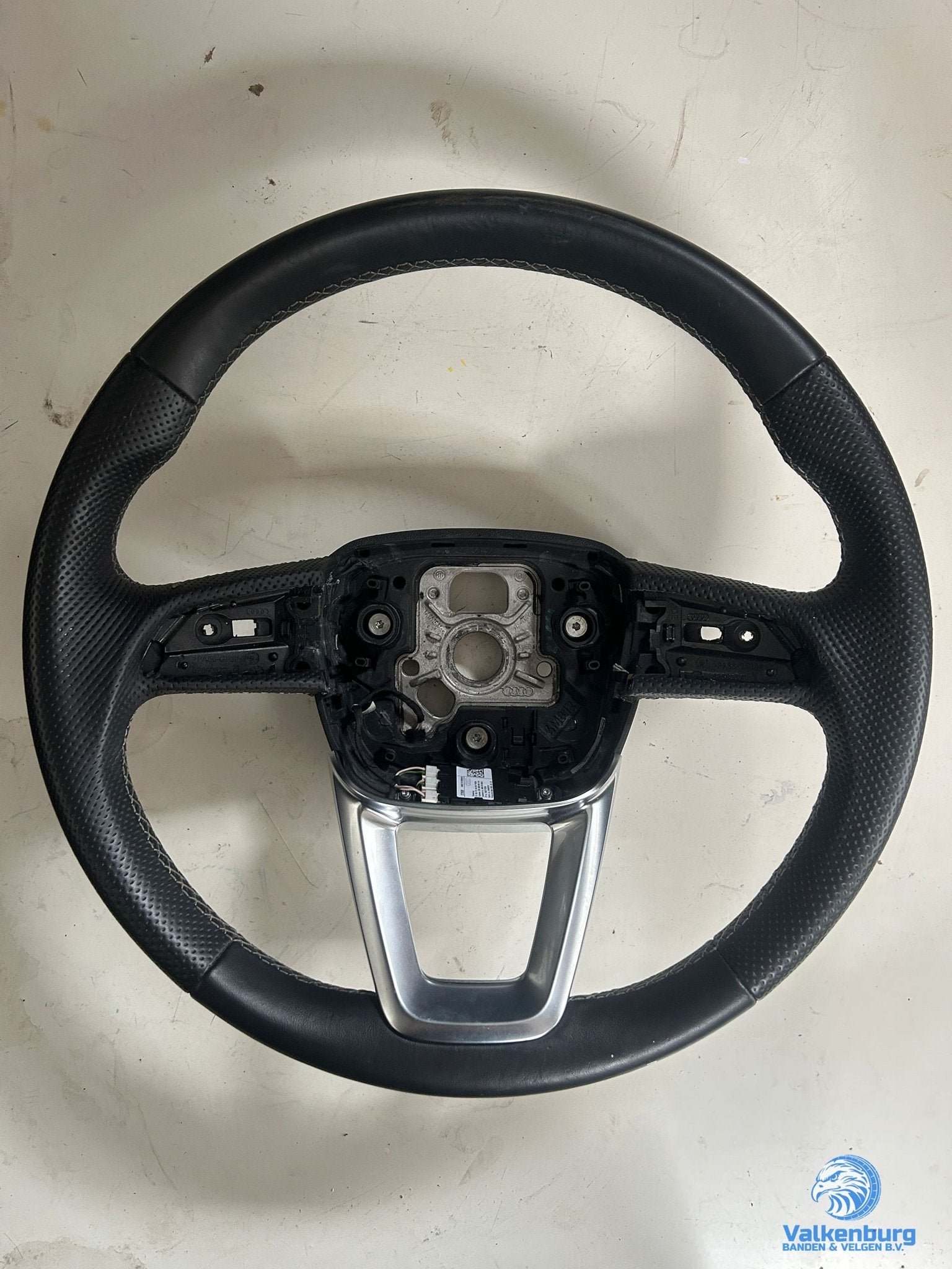 Originele Audi A4 S4 Q4 Q5 Q7 Q8 geperforeerd leder stuurwie, -, Utilisé, -, -