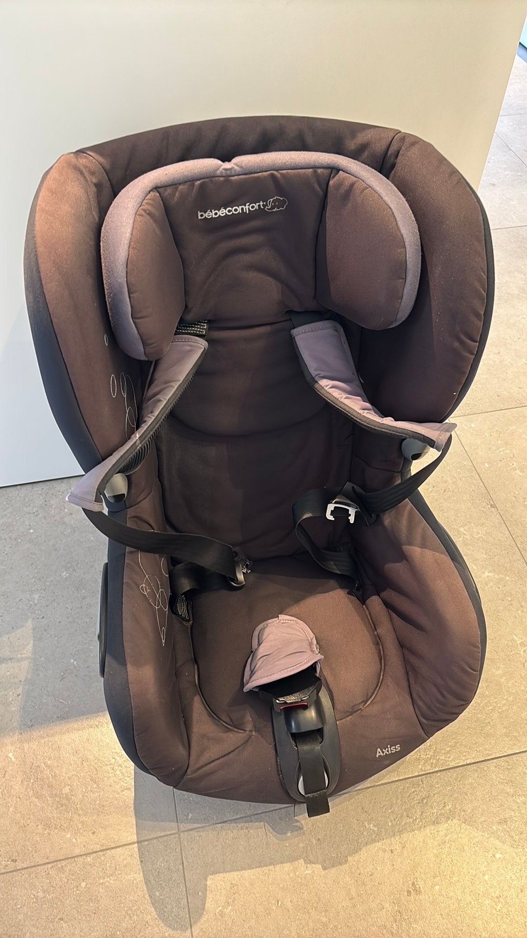 Comfortabel babyzitje, Kinderen en Baby's, Autostoeltjes, Gebruikt, Afneembare rugleuning, Isofix, Ophalen