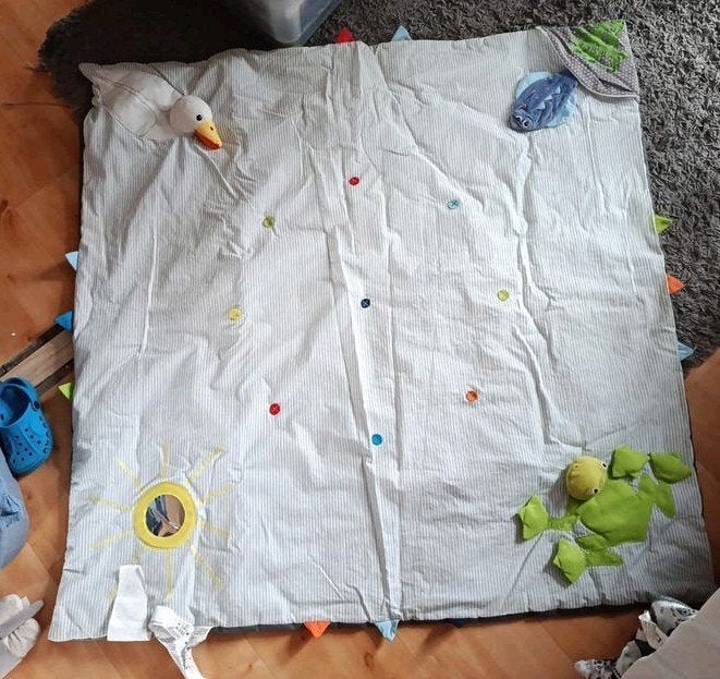 tapis de jeu leka 118*118, Enlèvement, Utilisé