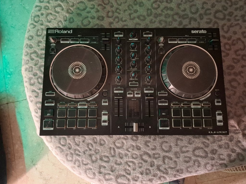 Mooie DJ Paneel zo goed als nieuw een Roland DJ-202, Muziek en Instrumenten, Ophalen, Zo goed als nieuw, Dj-set, Overige merken