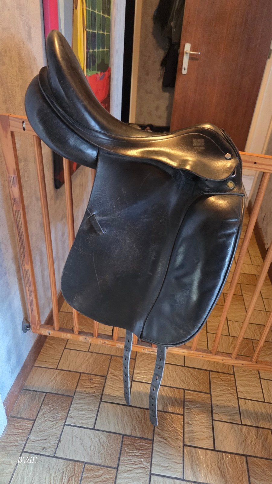Selle de dressage Prestige Top, Animaux & Accessoires, Enlèvement ou Envoi, Taquets de genoux, Prestige, Moyen
