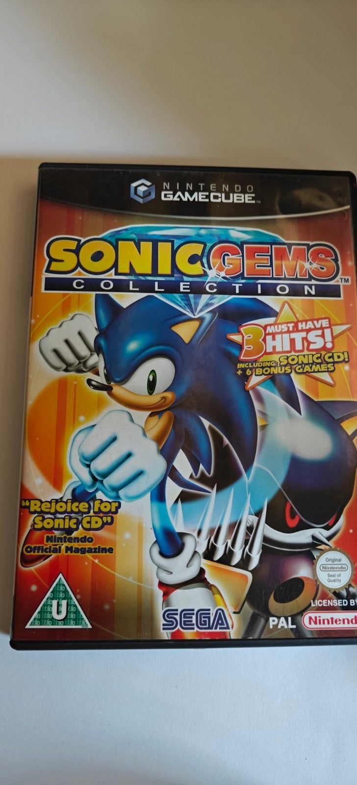 Sonic Gems Collection Nintendo Gamecube, Games en Spelcomputers, Ophalen of Verzenden