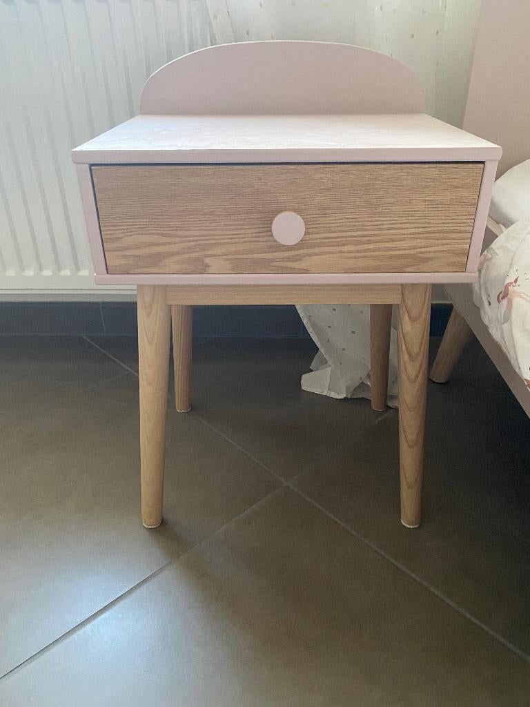Nachtkastje kind, Comme neuf, Moins de 45 cm, Enlèvement, 55 à 70 cm