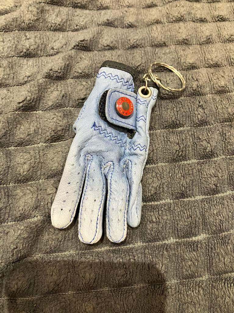 Sleutelhanger handschoen  paardrijden in leer, Verzamelen, Ophalen of Verzenden, Nieuw
