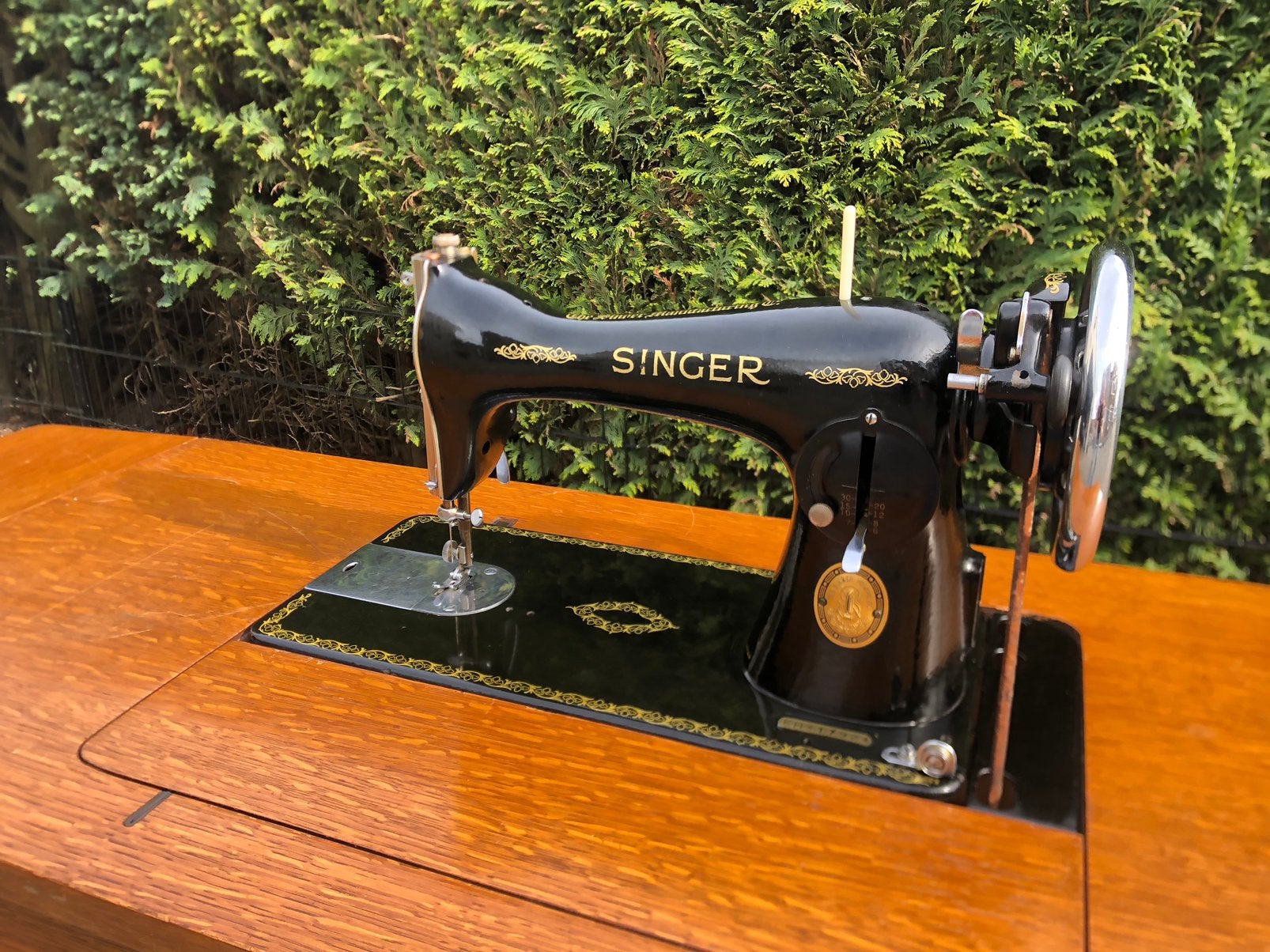 Vintage Singer naaimachine, Antiek en Kunst, Ophalen