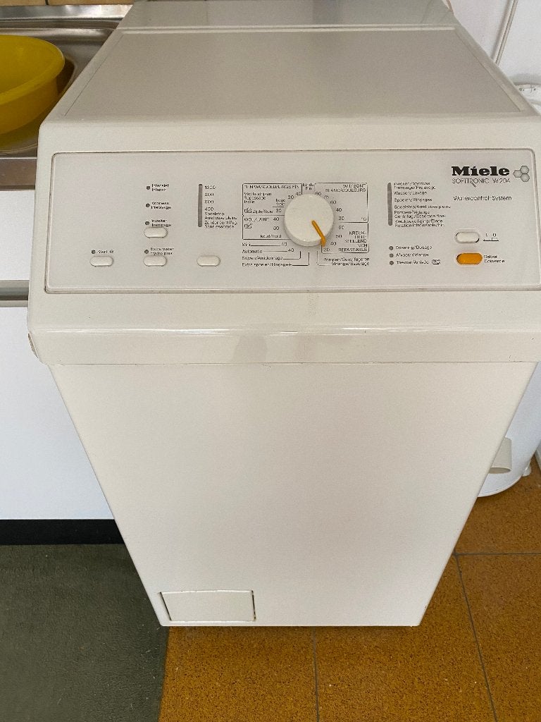 Wasmachine MIELE - Bovenlader, Elektronische apparatuur, Wasmachines, 4 tot 6 kg, Ophalen, Zo goed als nieuw, Bovenlader
