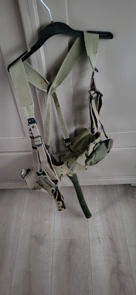 Us ww2 equipment set orgineel, Ophalen of Verzenden, Landmacht