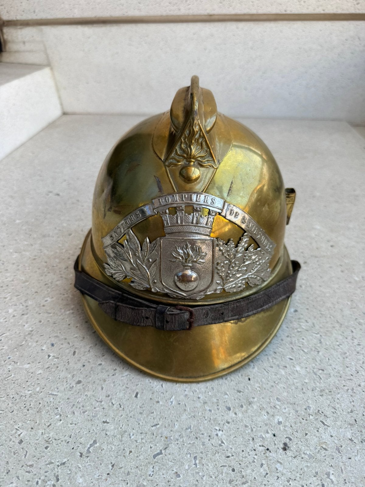 WW1 casque de pompier Français, Collections, Objets militaires | Général, Enlèvement ou Envoi