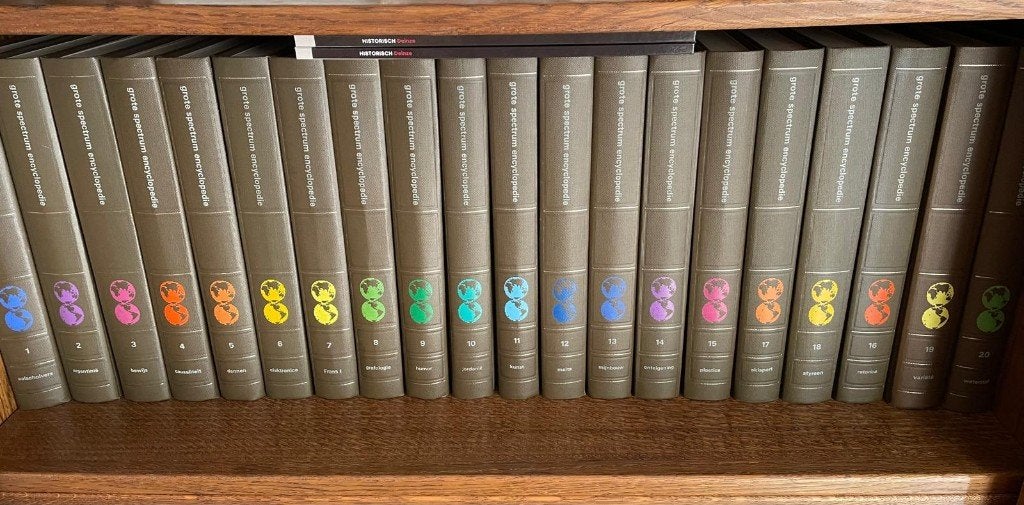grote spectrum encyclopedie 50delig, Boeken, Ophalen, Complete serie, Diverse auteurs, Zo goed als nieuw