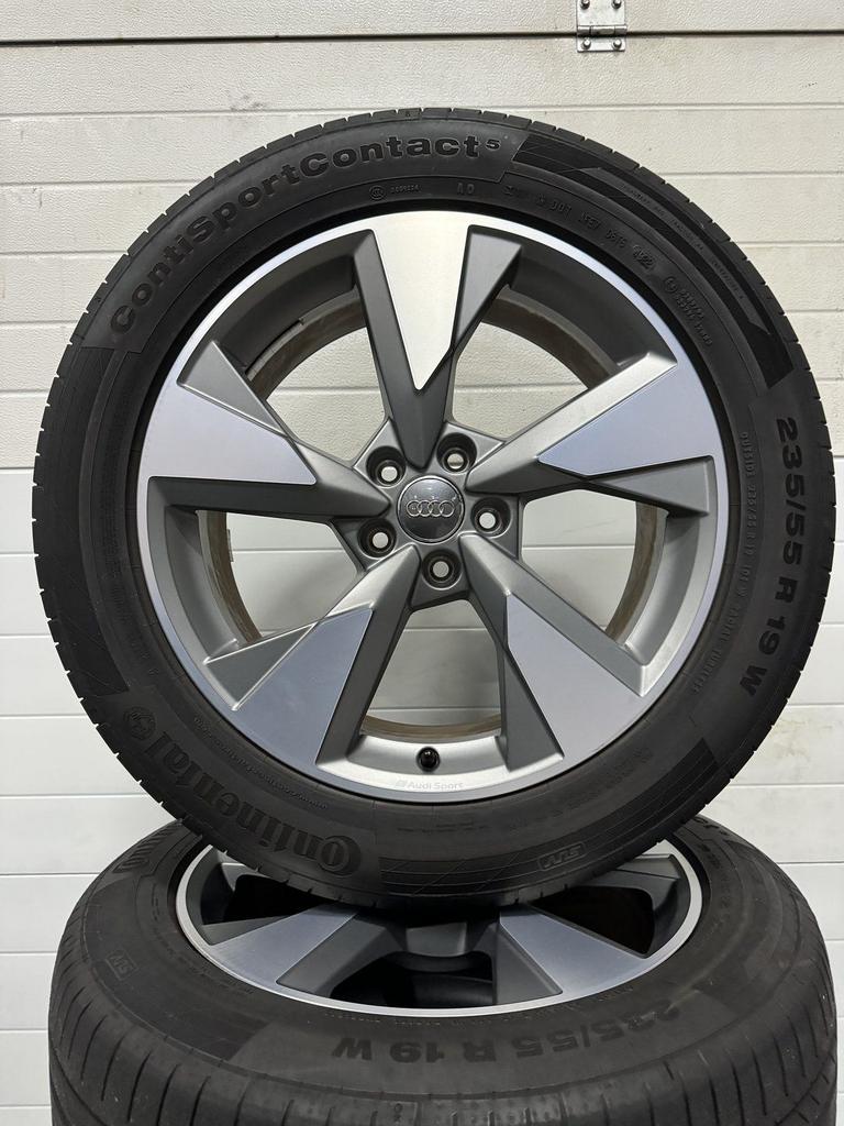19’’ AUDI Q5 SQ5 VELGEN ZOMERBANDEN ORIG TPMS, Auto-onderdelen, Banden en Velgen, Banden en Velgen, Zomerbanden, 19 inch, 235 mm