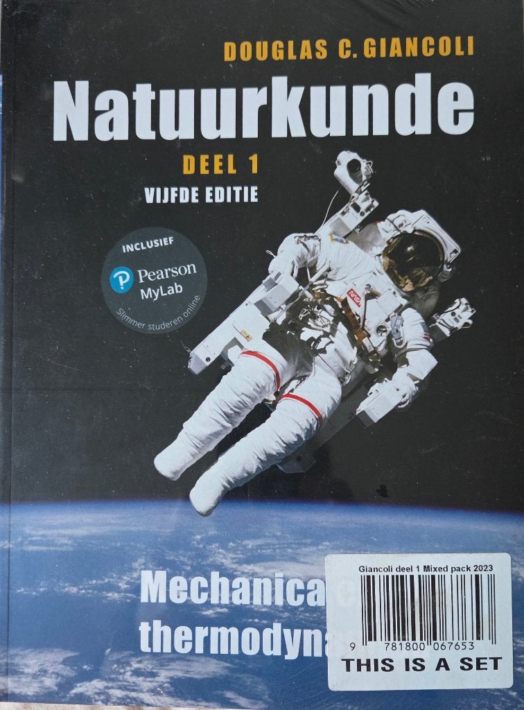 Natuurkunde, Deel 1 Mechanica en thermodynamica, Ophalen, Nieuw, Overige niveaus, Douglas C.Giancoli