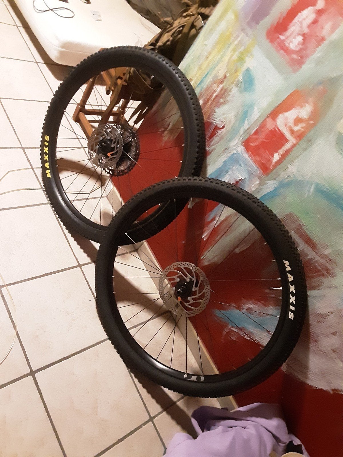Paire de roues MTB MT410 B, Enlèvement ou Envoi, Utilisé