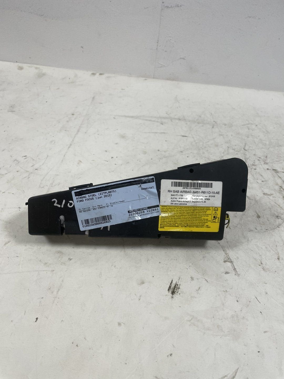 Airbag stoel (zitplaats) van een Ford Focus, Utilisé, -, -, Enlèvement ou Envoi