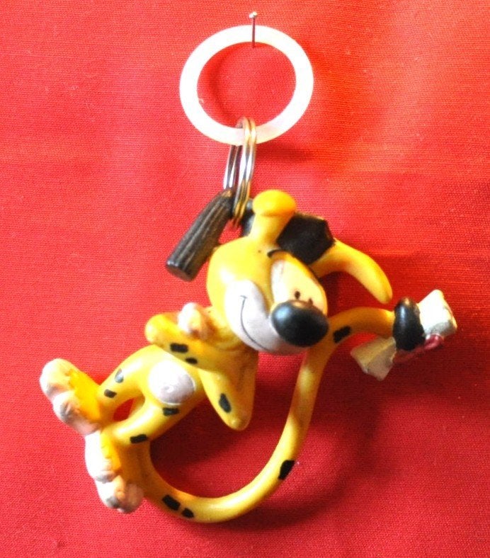 porte clé vintage marsupilami modèle 3, Enlèvement ou Envoi, Utilisé, Peluche ou Figurine