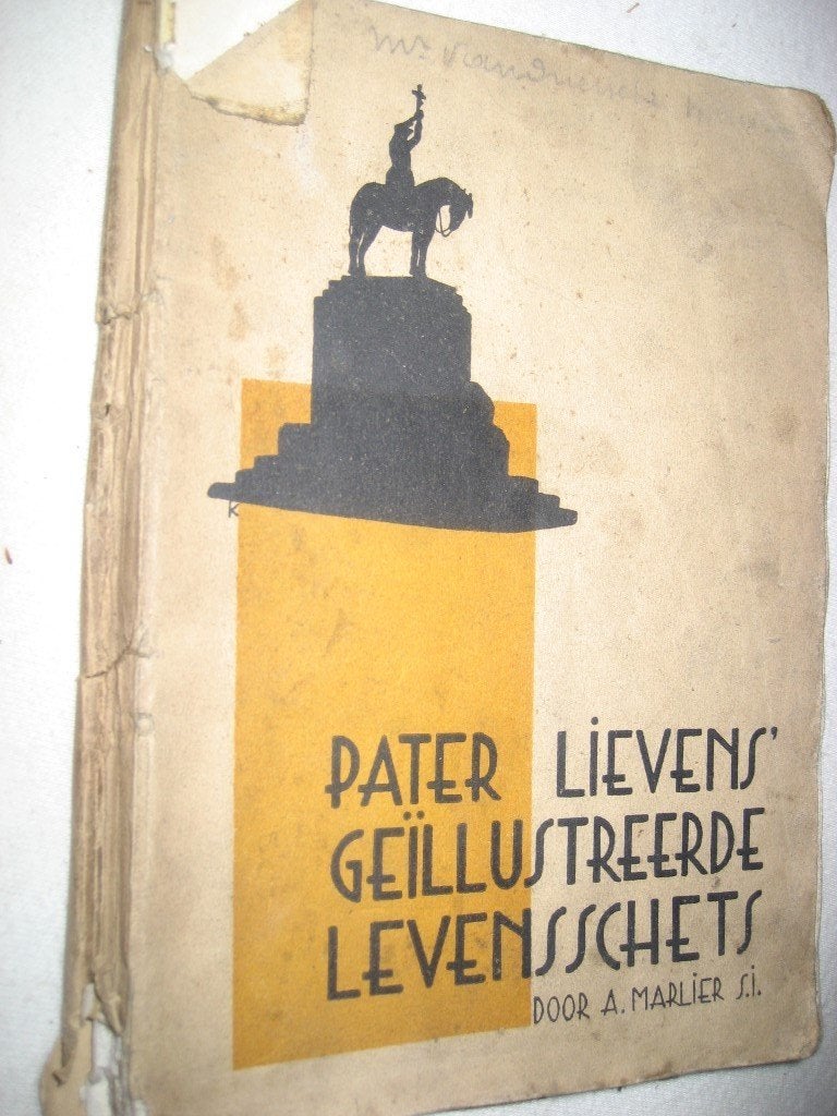 A. Marlier S.I. – Pater Lievens, geïllustreerde levensschets, Antiquités & Art, Enlèvement ou Envoi