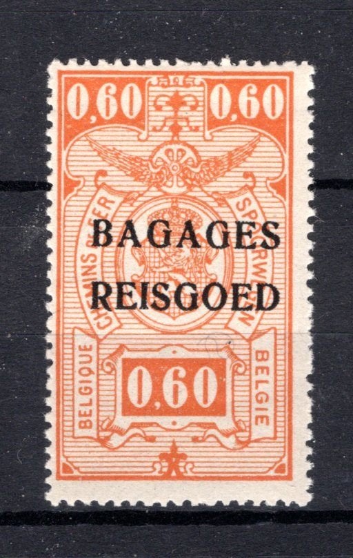 BA6 MNH** 1935 - Timbres de chemin de fer « BAGAGES », Enlèvement ou Envoi, Non oblitéré, Neuf