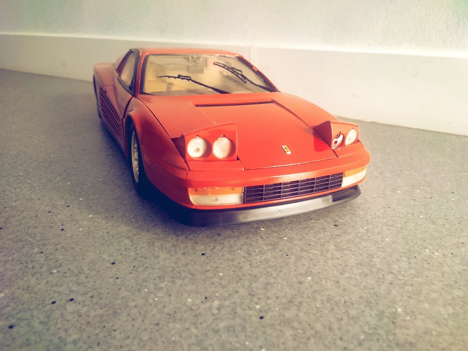 Ferrari model auto 1979 1-12, Ophalen of Verzenden, Gebruikt, 1:9 t/m 1:12, Auto