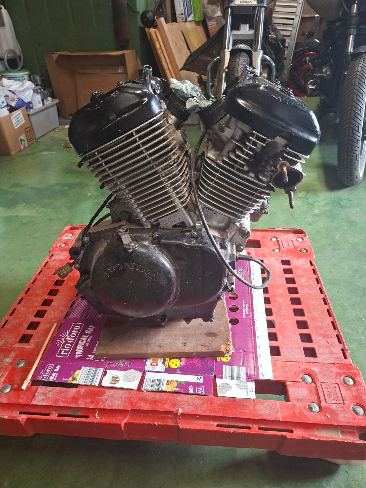 Honda vt600c Shadow motorblok, Motoren, Ophalen