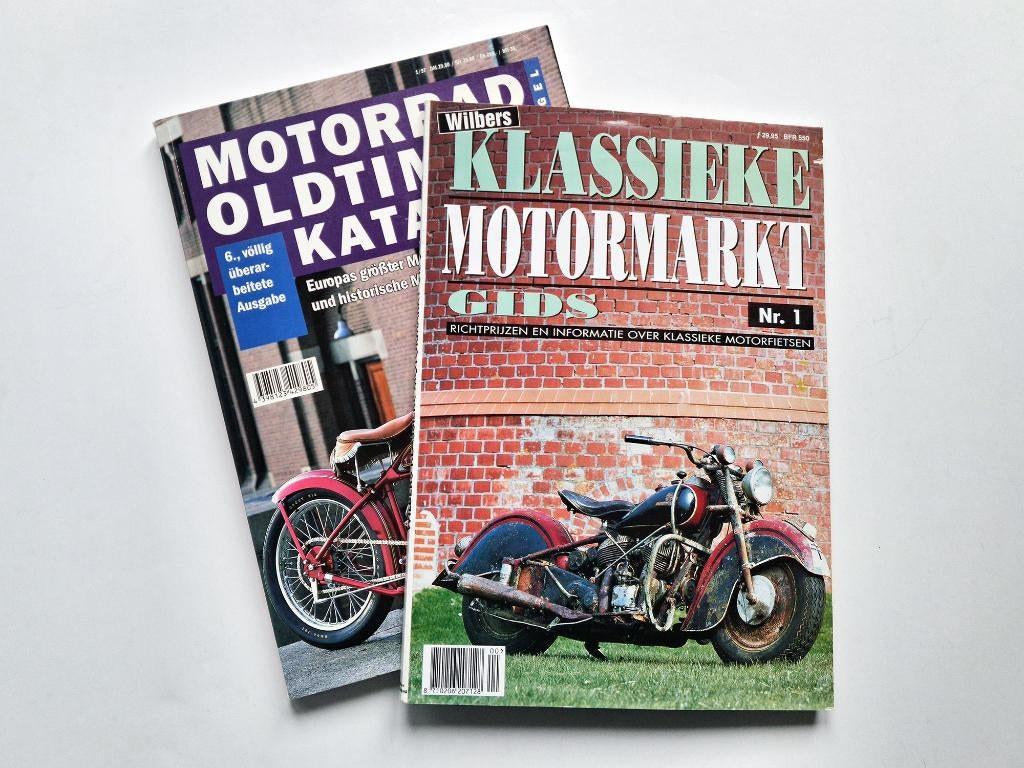 motoren oldtimer catalogus gids, Boeken, Motoren, Gelezen, Ophalen of Verzenden