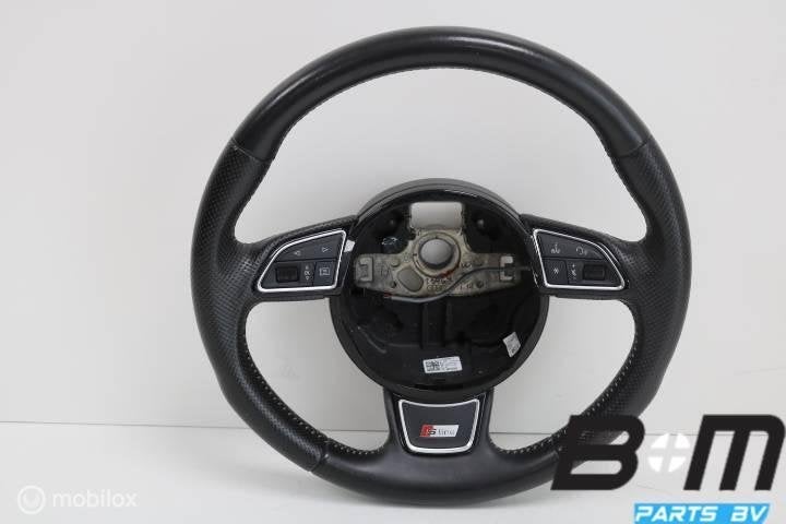 Multifunctioneel leder S-line stuur Audi Q3 8U, Auto-onderdelen, Gebruikt
