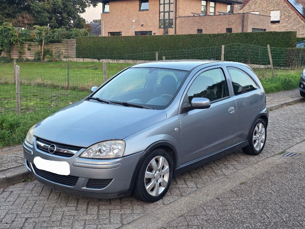 Opel Corsa 1.7 CDTI - 2006, Autos, Argent ou Gris, Achat, Particulier, Tissu