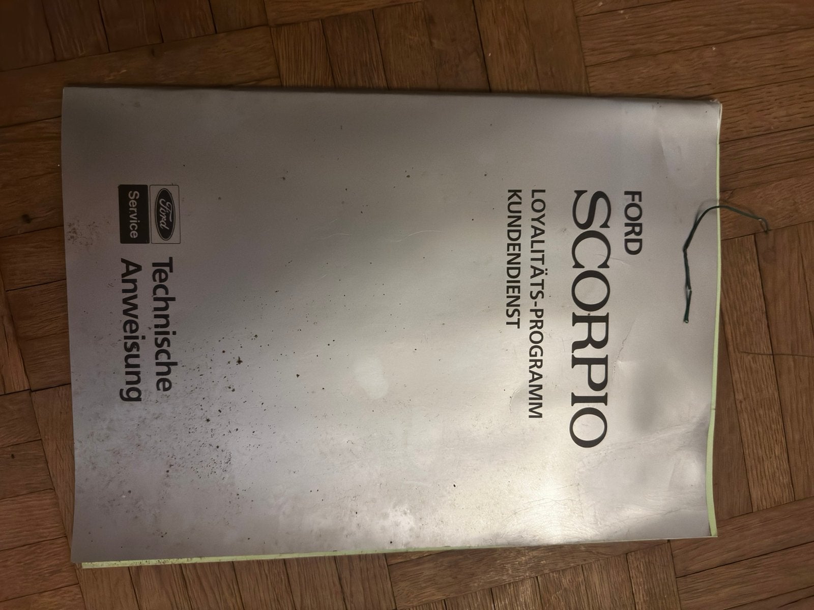 Oude ford boeken/manuals, Ophalen
