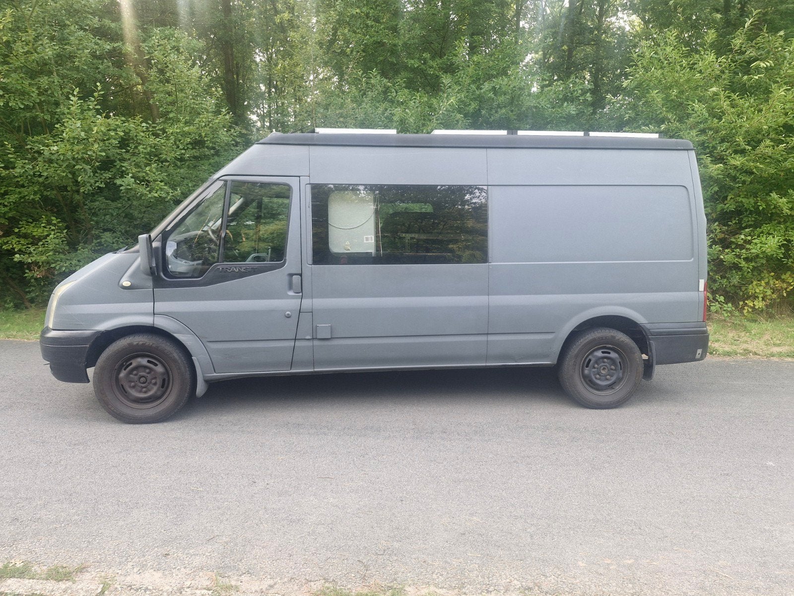 CAMPER BUS FORD TRANSIT 2.4D 2 PERS BED KEUKEN KOELKAST 2007, Caravans en Kamperen, Koelkast, Ford, Tot en met 2, Bedrijf