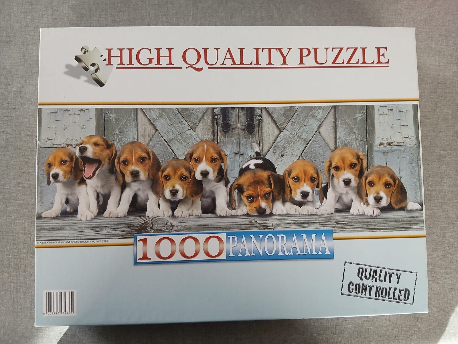 Puzzel 1000 stukjes - hondjes, Ophalen