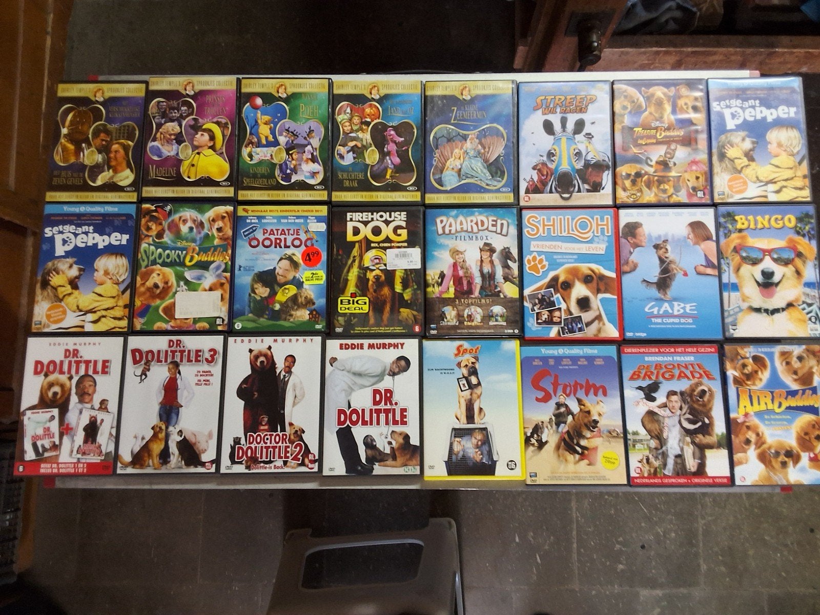 DVD kinderfilms € 1 het stuk, Ophalen of Verzenden