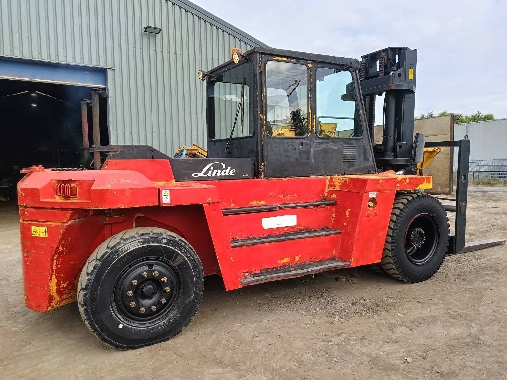 LANSING LINDE HERCULES 16-1200 16 ton heftruck forklift stap, Meer dan 4000 kg, Diesel, Heftruck, LANSING LINDE HERCULES