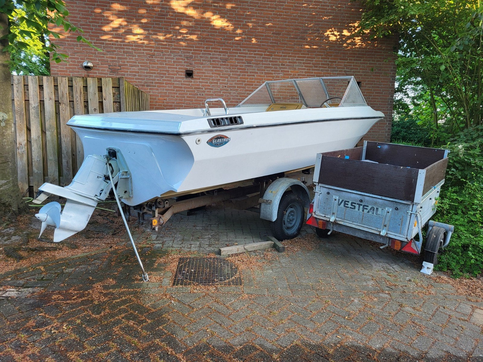 glastron 170pk, Watersport en Boten, Ophalen, Overige merken, Gebruikt, Binnenboordmotor