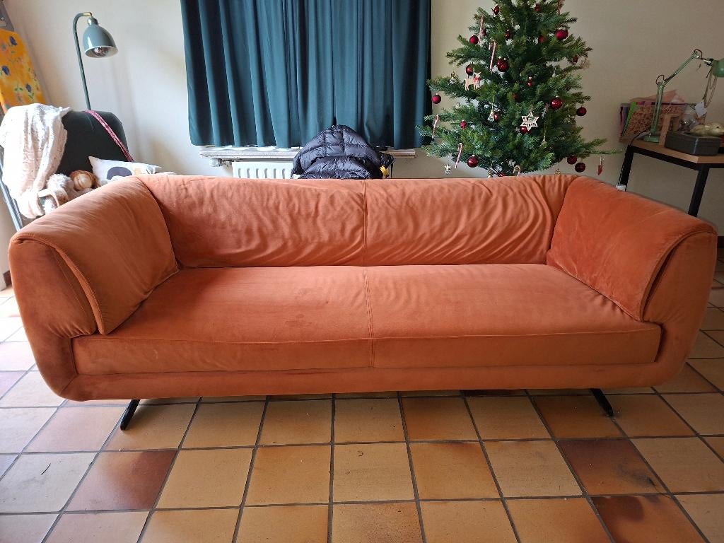 Grote zetel, Huis en Inrichting, Zetels | Zetels, Ophalen, Gebruikt, 100 tot 125 cm, Rechte bank