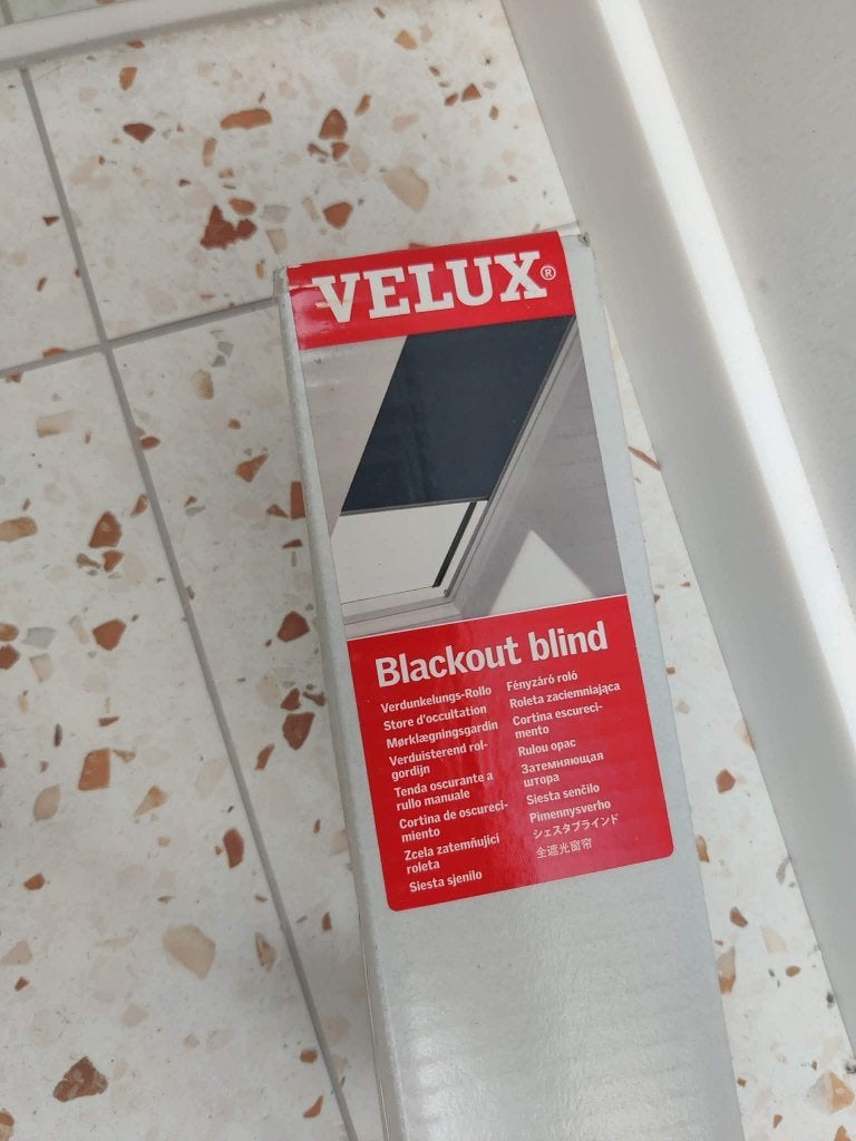 Velux DKL MK06 verduisterend rolgordijn, Ophalen, Minder dan 80 cm, 80 tot 120 cm, Nieuw