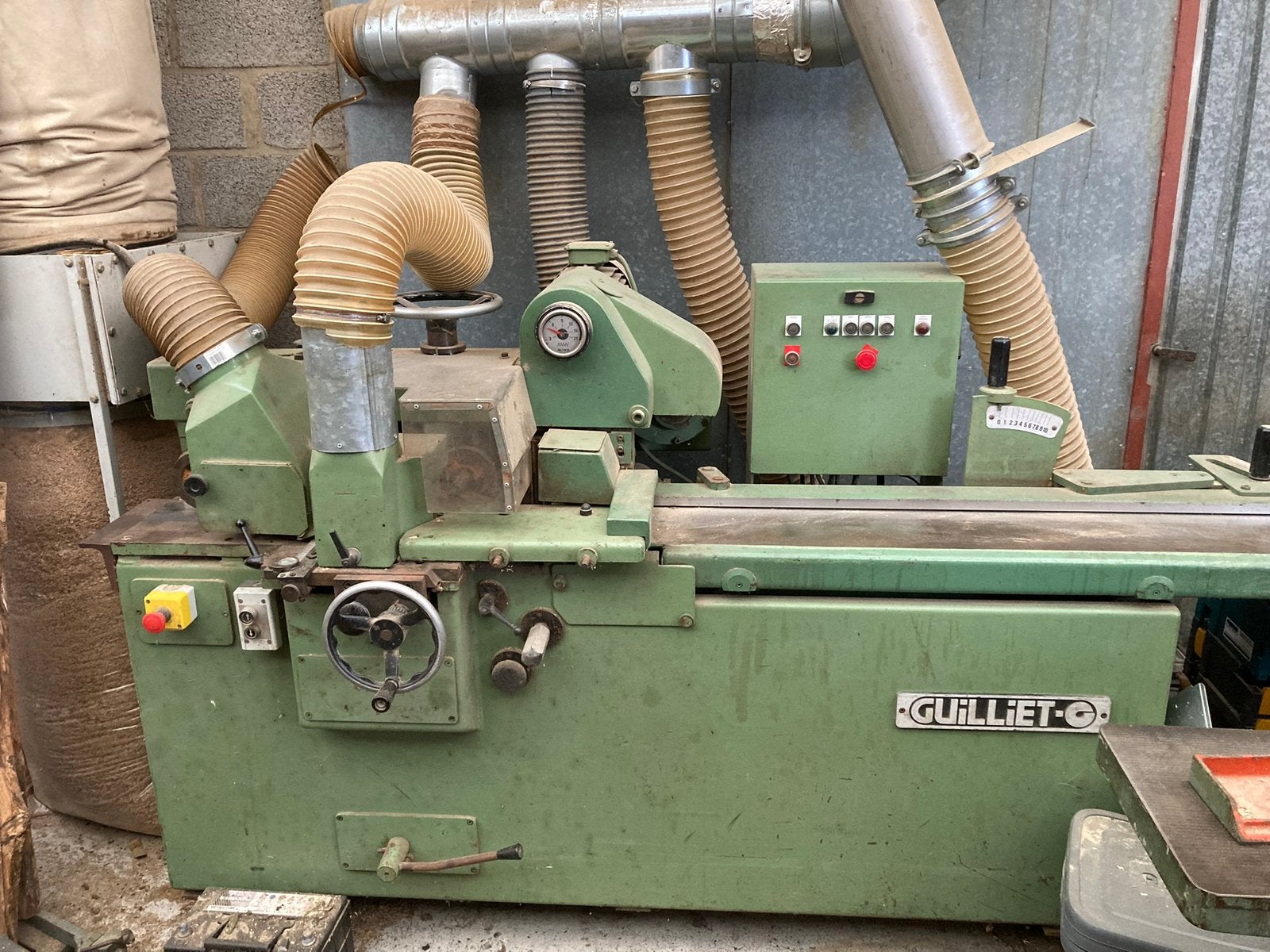 4zijdige schaafmachine, Ophalen, Zo goed als nieuw
