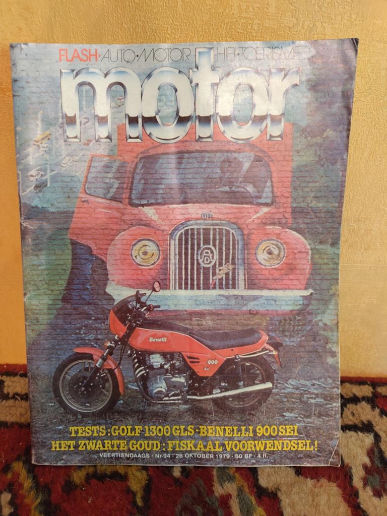 Magazine Flash Motor — 26 octobre 1979, Livres, Enlèvement